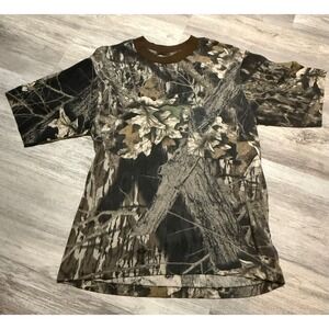 Mossy Oak Break-Up Infinity Camo T-Shirt Men's Pocket Tee Hunting Outdoors